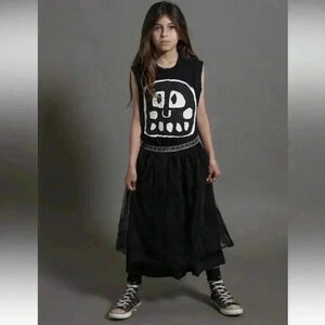 🆕Nununu Mega Rowdy Mask Tulle Dress Size 4-5
